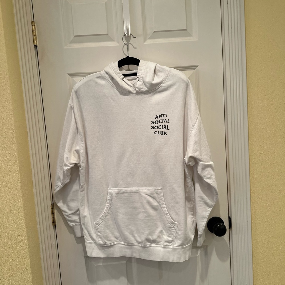 Anti Social Social Club White Hoodie